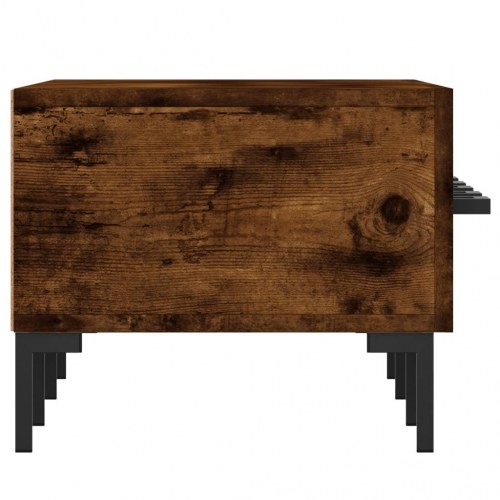 Tv-bord 150x36x30 cm konstrueret træ røget egetræsfarve