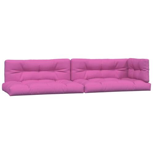 Pallehynder 5 stk. stof pink