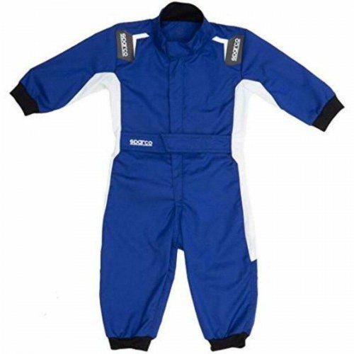 Sparco Racer Jumpsuit til børn, blå - str. 3-6 mdr.