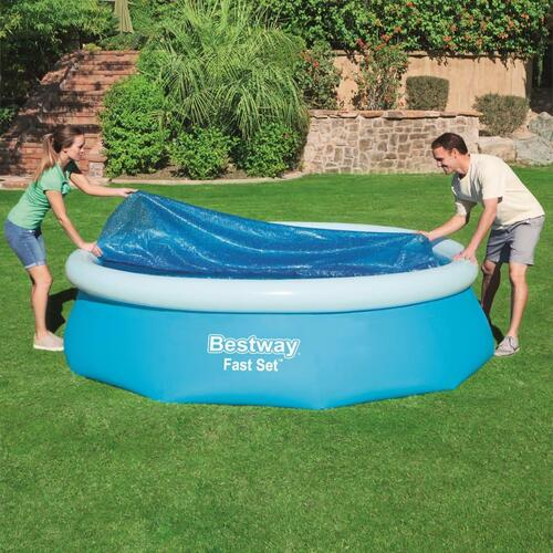 Bestway solopvarmet poolovertræk Flowclear 305 cm