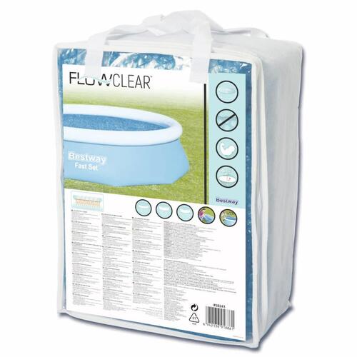 Bestway solopvarmet poolovertræk Flowclear 305 cm