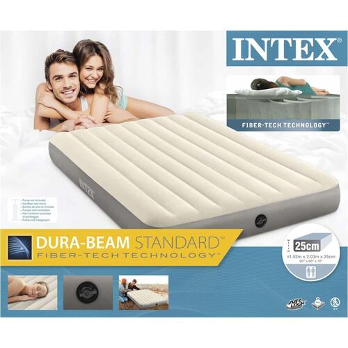 Intex luftmadras Dura-Beam Standard Single-High 152 x 203 x 25 cm