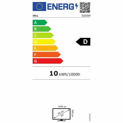 Skærm Dell 210-AURO 20" HD+ 240 Hz