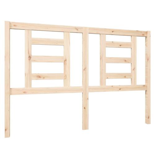 Sengegærde 146x4x100 cm massivt fyrretræ