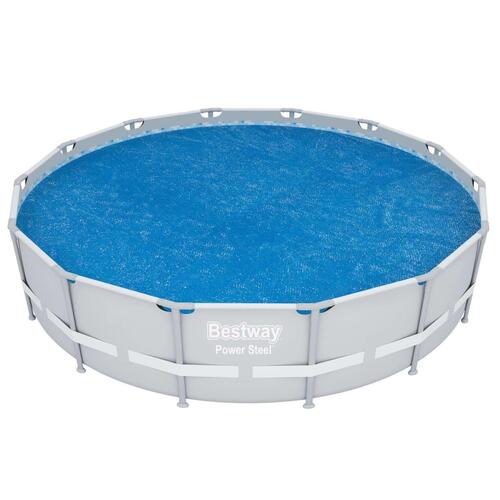Bestway solopvarmet poolovertræk Flowclear 427 cm