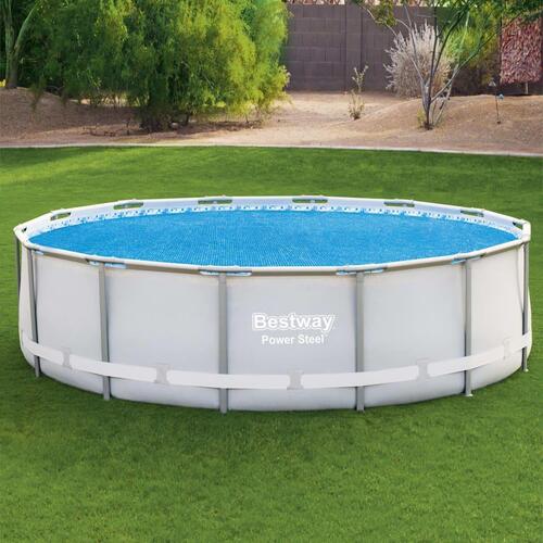 Bestway solopvarmet poolovertræk Flowclear 427 cm