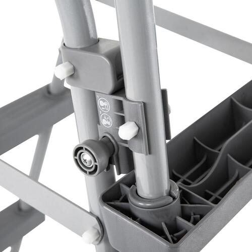 Steel Pro MAX swimmingpoolsæt Deluxe Series rund 366x100 cm