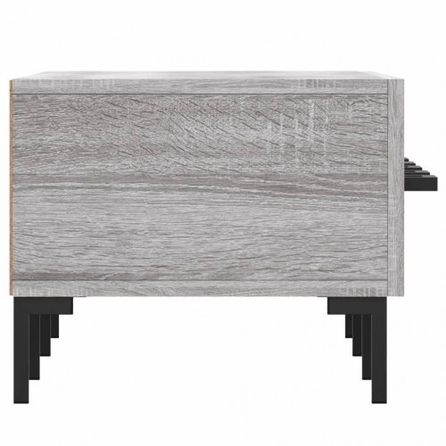 Tv-bord 150x36x30 cm konstrueret træ grå sonoma-eg