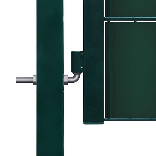 Hegnslåge 100x81 cm PVC og stål grøn