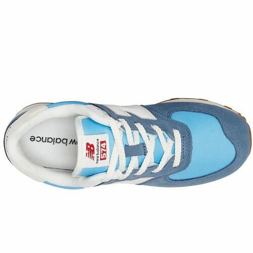 Sportssko til børn New Balance 574 Lifestyle Blå 37