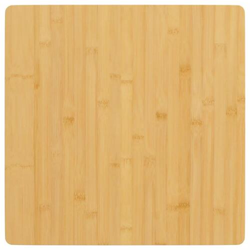 Bordplade 40x40x1,5 cm bambus