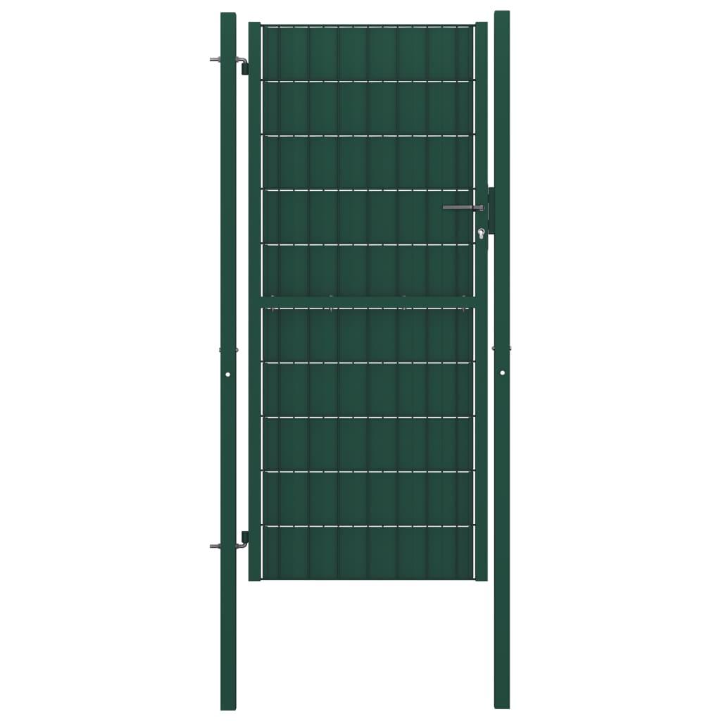 Hegnslåge 100x164 cm PVC og stål grøn
