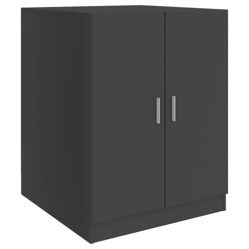 Vaskemaskineskab 71x71,5x91,5 cm grå