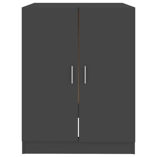 Vaskemaskineskab 71x71,5x91,5 cm grå