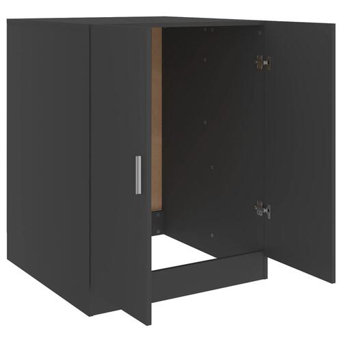 Vaskemaskineskab 71x71,5x91,5 cm grå