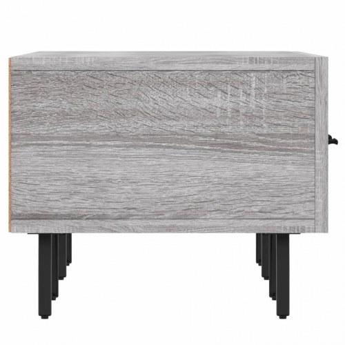 Tv-bord 150x36x30 cm konstrueret træ grå sonoma-eg