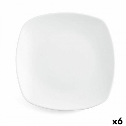 Novo Vinci desserttallerken - hvid keramik 19 cm (6 stk)