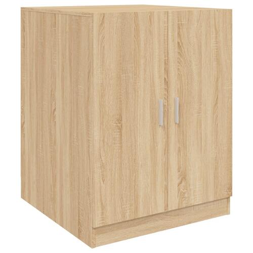 Vaskemaskineskab 71x71,5x91,5 cm sonoma-eg