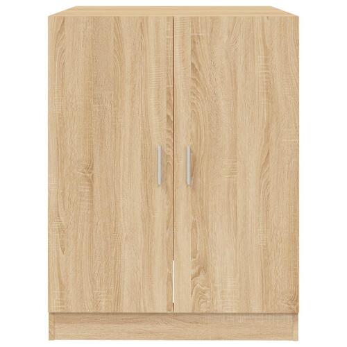 Vaskemaskineskab 71x71,5x91,5 cm sonoma-eg