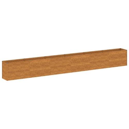 Højbed 578x50x69 cm cortenstål