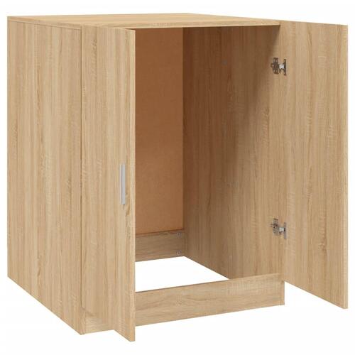 Vaskemaskineskab 71x71,5x91,5 cm sonoma-eg