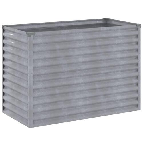 Højbed 100x50x69 cm cortenstål