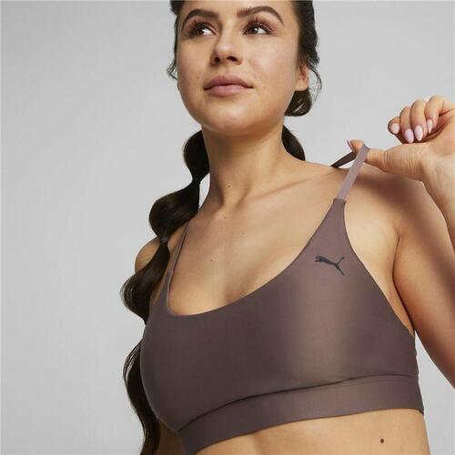 Sports-BH Puma Studio Ultrabare Mørkerød S
