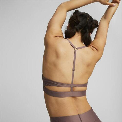 Sports-BH Puma Studio Ultrabare Mørkerød S