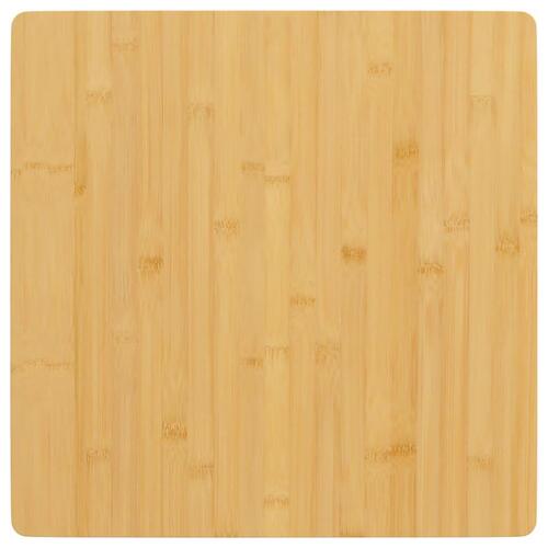 Bordplade 40x40x4 cm bambus