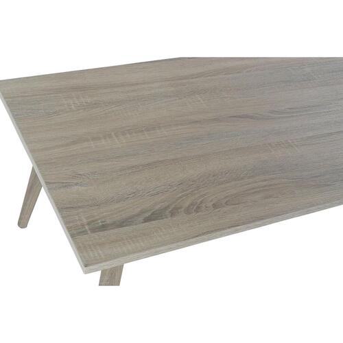 Sofabord Multifarvet Natur Metal Træ MDF 120 x 60 x 45 cm