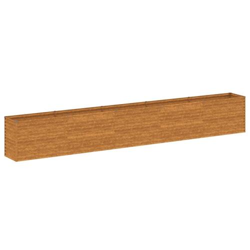 Højbed 482x50x69 cm cortenstål