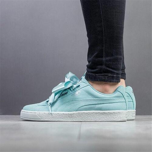 Sportssneakers til damer Puma Heart Pebble Akvamarin 38.5