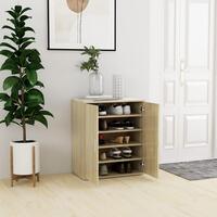 Skoreol 60x35x70 cm spånplade sonoma-eg