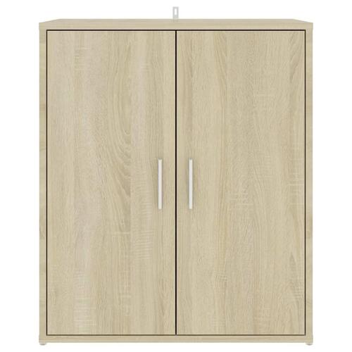 Skoreol 60x35x70 cm konstrueret træ sonoma-eg