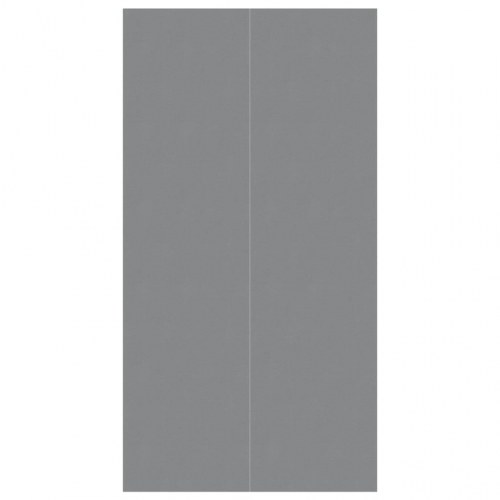 Poolunderlag 420x220 cm polyester-geotekstil lysegrå