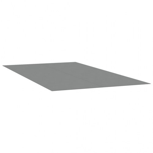 Poolunderlag 420x220 cm polyester-geotekstil lysegrå