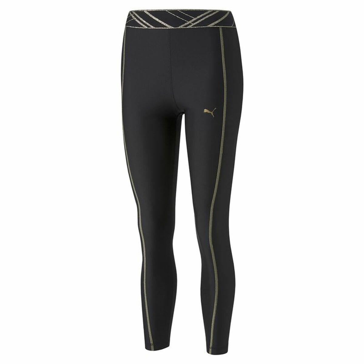 Sport leggings til kvinder Puma Deco Glam Sort S