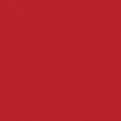 Sammenrullelig sidemarkise 220x600 cm rød