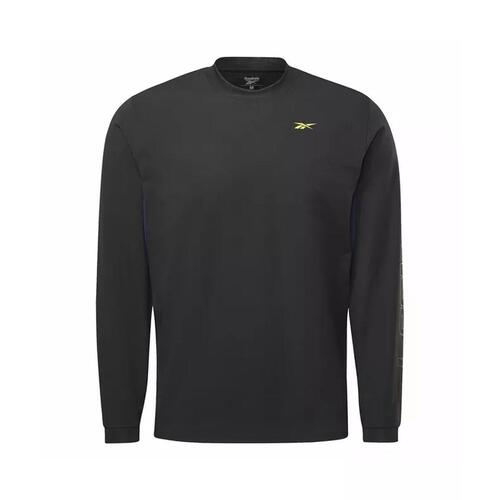 Langærmet T-shirt til Mænd Reebok Les Mills Sort S