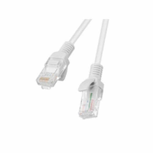 Lanberg Ethernet LAN kabel Cat6 U/UTP - fladt, RJ45 han/han, grå, 20 m