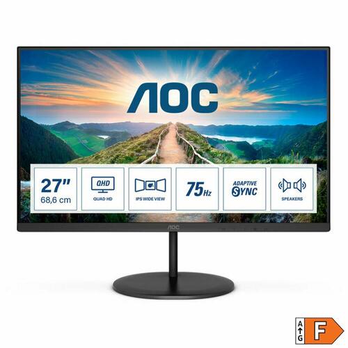 Skærm AOC Q27V4EA 27" 2K 75 Hz