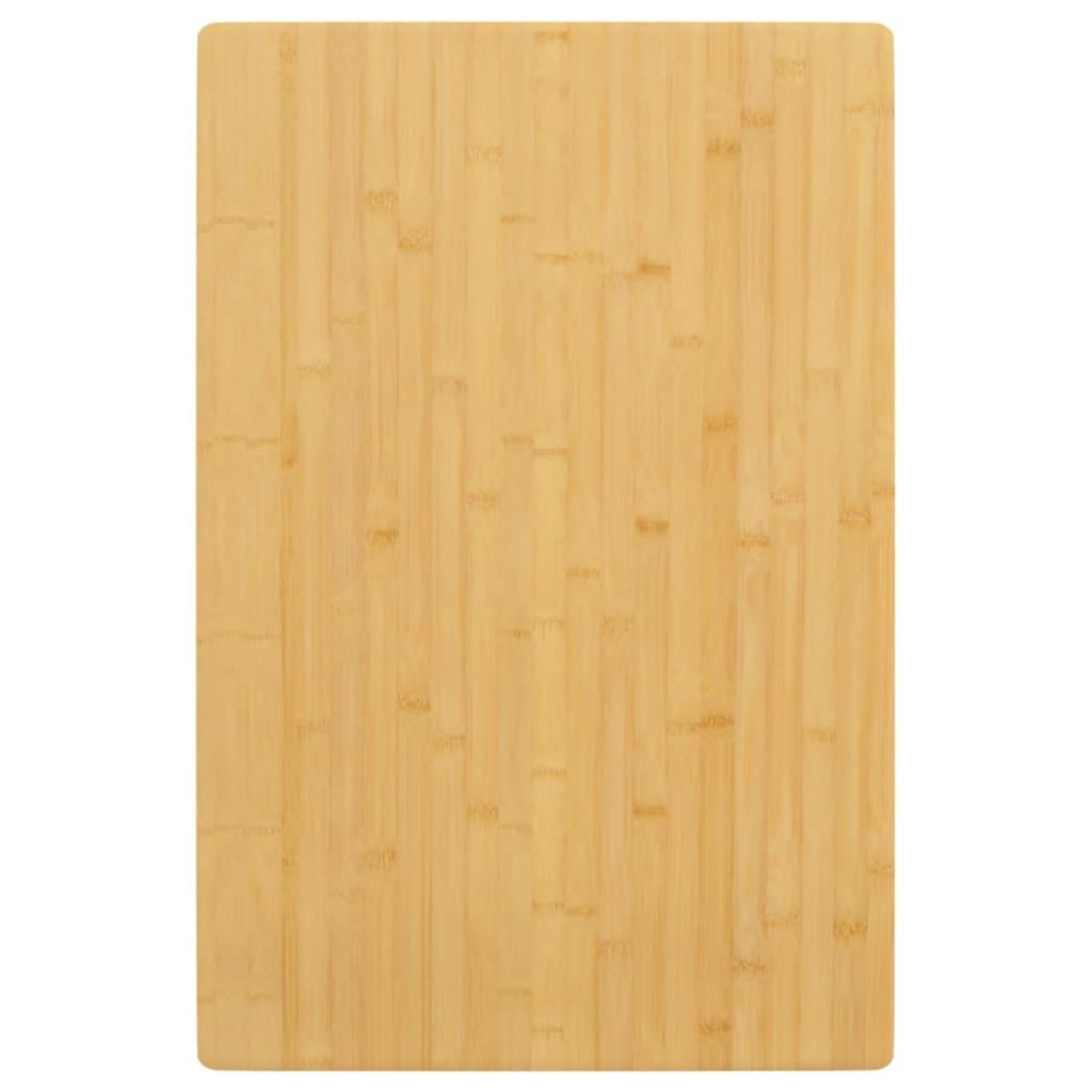 Bordplade 60x100x1,5 cm bambus