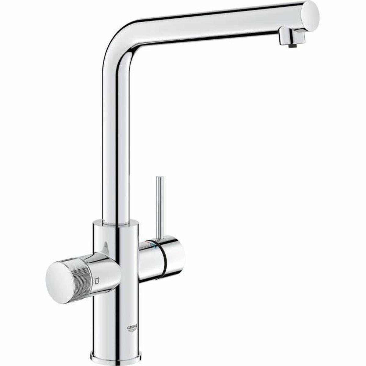 Kitchen Tap Grohe Blue Pure Minta L-formet