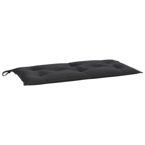 Hynde til havebænk 110x50x7 cm oxfordstof sort