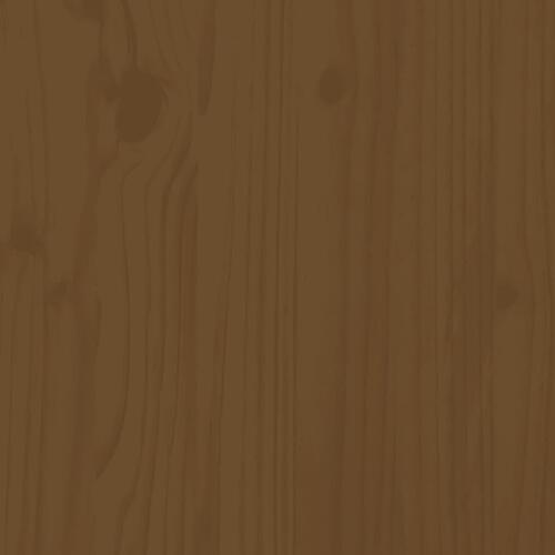 Barstole 2 stk. 40x42x120 cm massivt fyrretræ gyldenbrun