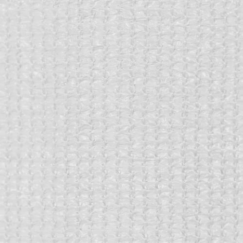 Udendørs rullegardin 60x140 cm HDPE hvid