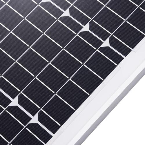 Solcellepanel 40 W aluminium og sikkerhedsglas