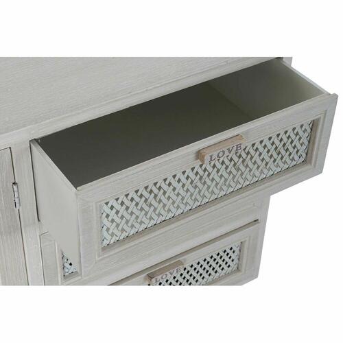 Skænk Hvid Træ MDF (110 x 41 x 64 cm)