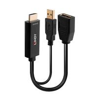 HDMI til DisplayPort-adapter LINDY 38289 Sort