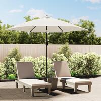 Udskiftningsdug til parasol 300 cm sandfarvet